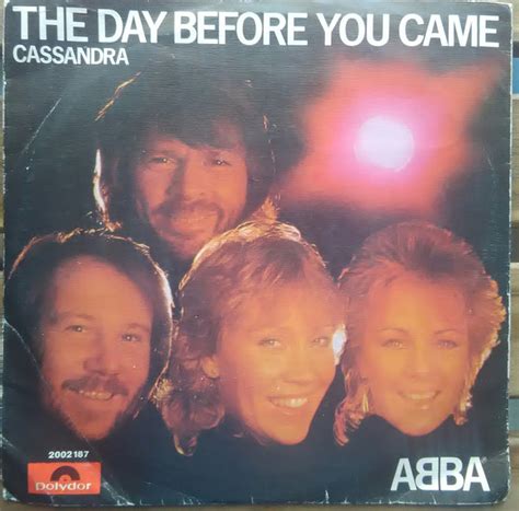 ABBA – The Day Before You Came (1982, Vinyl) - Discogs