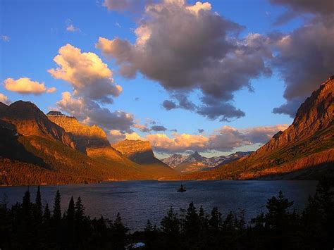 St. Mary Lake at Sunrise, Glacier National Park