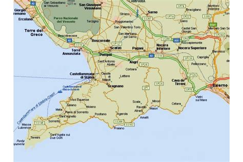 Amalfi Coast Tourist Map and Travel Information