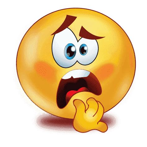 Scared Emoji PNG Images Transparent Free Download