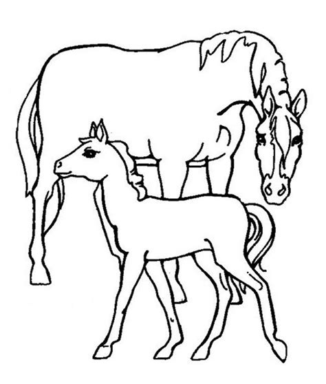 Printable Horse Stencils - Coloring Home