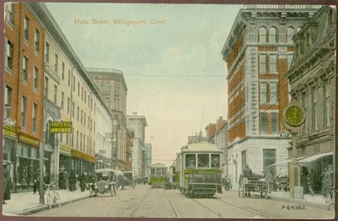 Bridgeport,CT Main St. 1912 | Bridgeport, Connecticut history ...