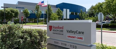 Stanford Health Care – Tri-Valley Urgent Care Livermore at 1133 E. Stanley Blvd., Suite 151 ...