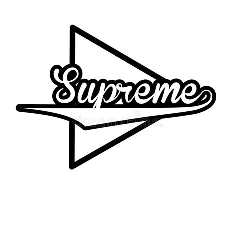 Supreme Logo Stock Illustrations – 916 Supreme Logo Stock Illustrations ...