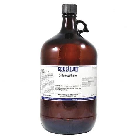 SPECTRUM 2-Butoxyethanol, 4L - 39H192|B1177-4LTGL55 - Grainger