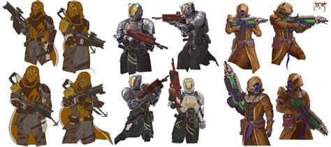 Destiny Characters by TheGreaterDesign on DeviantArt