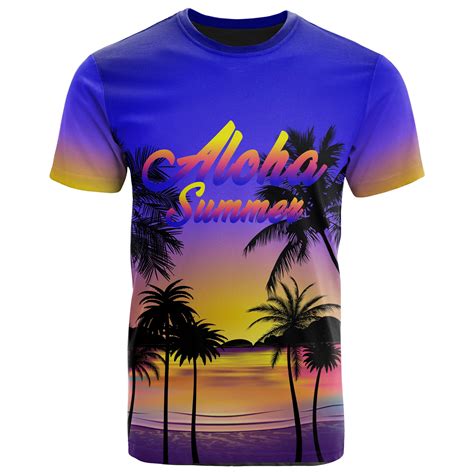 Hawaii Aloha Summer Men’s T-shirt – Gaicness