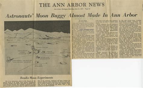 Astronauts' Moon Buggy Almost Made In Ann Arbor | Ann Arbor District ...