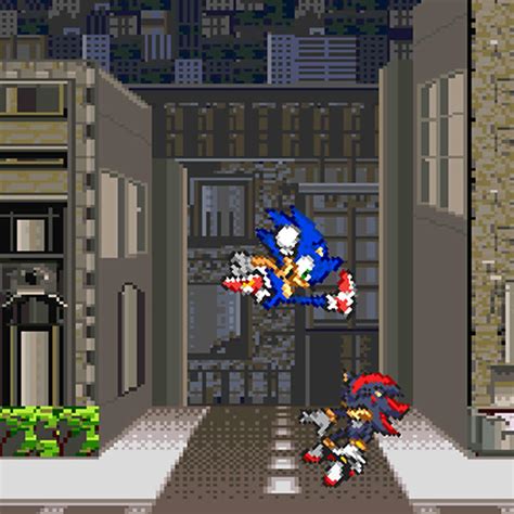 the new sonic vs shadow - EmeraldGames.com