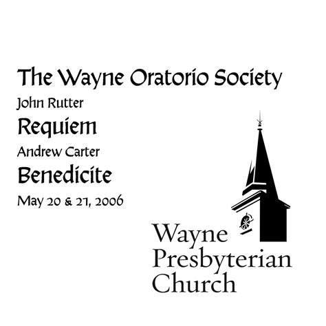 John Rutter: Requiem & Andrew Carter: Benedicite (2006) | Wayne ...