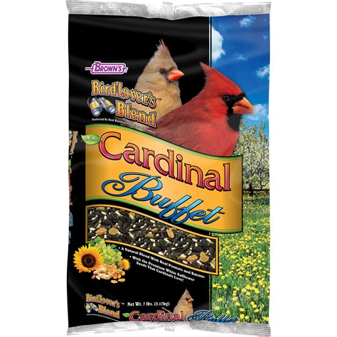 Brown's Pet Food | Bird Lover’s Blend® Cardinal Buffet Bird Feed