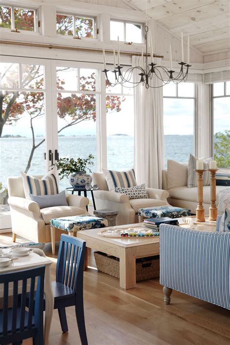 Bring Beach House Style Into Any Home With These Decor Ideas | Farm house living room, Interior ...