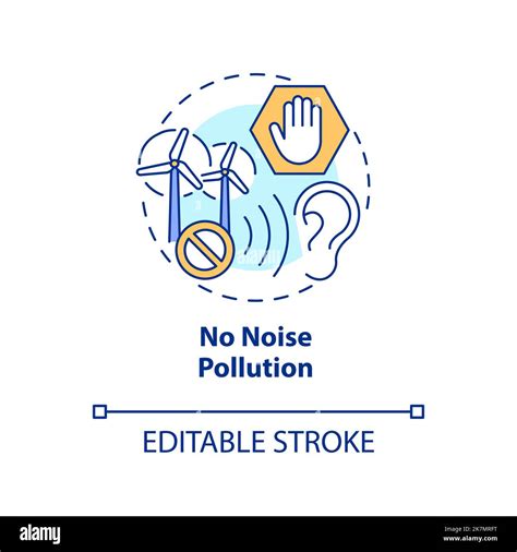 No noise pollution concept icon Stock Vector Image & Art - Alamy