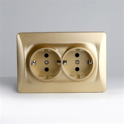 Double Schuko socket - Wenzhou Hermano Electric Co,Ltd