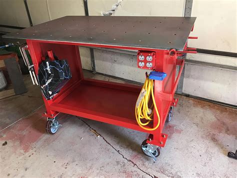 welding cart table #Weldingtable in 2020 | Welding table diy, Welding table, Welding projects