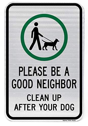 Dog Poop Sign