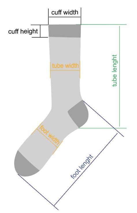 Reference of Socks Measurement and Size - Manufacturer & Factory - KTSOX