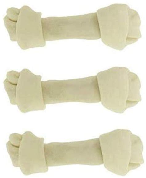 Great Lakes Dog Rawhide Bones Pack of 3. Large 810 Knotted Bones. No ...