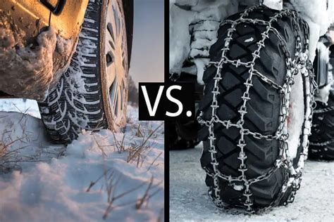 Are Chains Better Than Snow Tires?