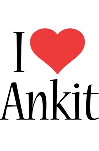 Ankit Logo | Name Logo Generator - Kiddo, I Love, Colors Style