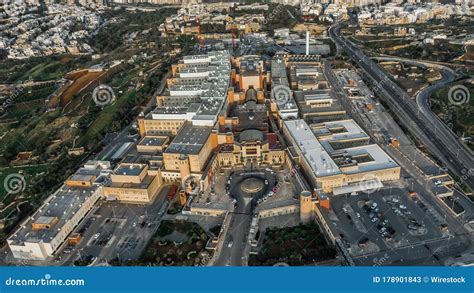 Aerial Shot of the Mater Dei Hospital in Malta Stock Image - Image of mediterranean, greek ...