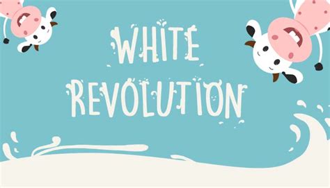 What is White Revolution? - History for Kids | Mocomi