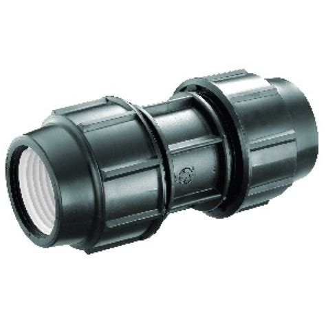 HDPE Fittings Straight Coupler 50mm x 50mm