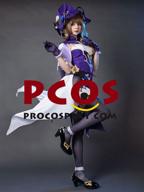 Genshin Impact Lisa Cosplay Costume C00055 - Best Profession Cosplay ...