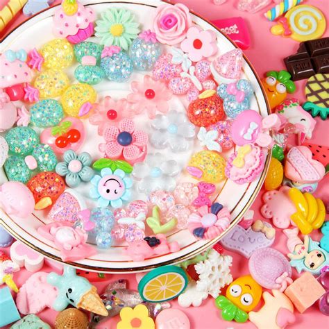 150pcs Slime Charms Slime Supplies Resin Charms Assorted - Etsy