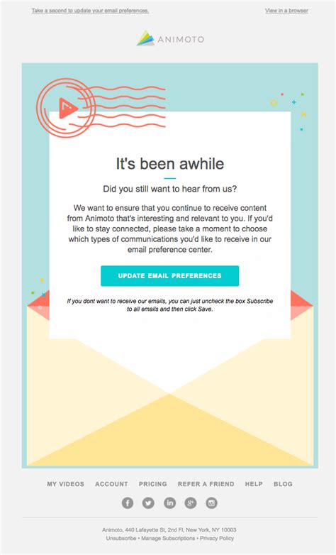 10 Examples of Effective Re-Engagement Emails