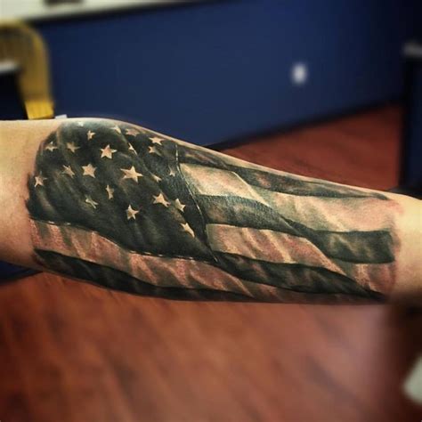 Flag tattoo, American flag tattoo, Military tattoos