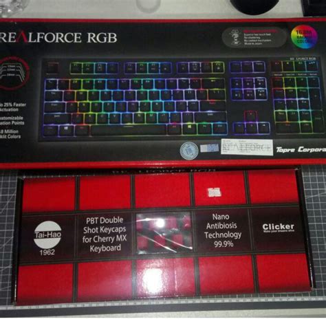 (RARE) - RealForce RGB Keyboard, Computers & Tech, Laptops & Notebooks on Carousell