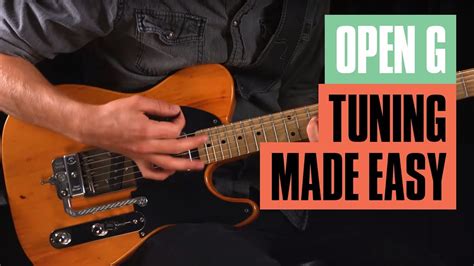 Open G Tuning Made Easy | Guitar Tricks | Open G Tuning