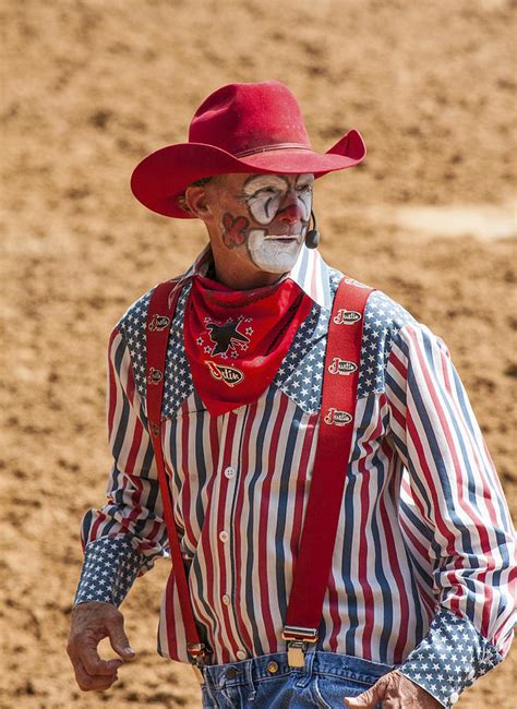 Rodeo Clown Photograph by Sally Weigand | Pixels