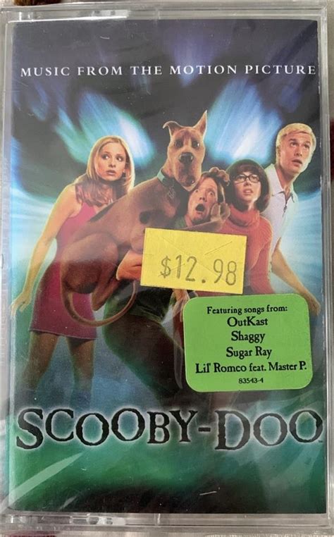 Scooby-Doo 2002 Soundtrack Cassette-Music & Audio-Music