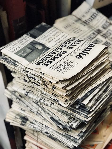 A stack of old newspapers | HD photo by Mr Cup / Fabien Barral (@iammrcup) on Unsplash ...