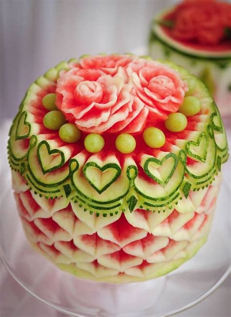45 best Watermelon carving images on Pinterest | Watermelon carving ...