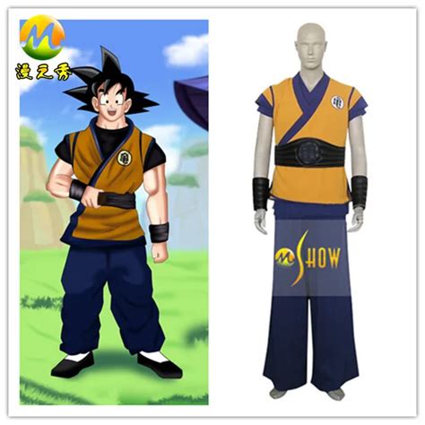 Dragon Ball Evolution Goku Gi Cosplay Costume Holloween Party Men Role playing Cosplay Costume ...