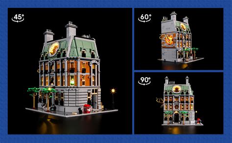 BRIKSMAX Led Lighting Kit for LEGO-76218 Sanctum Sanctorum - Compatible with Lego Marvel ...