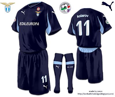 football kits design: SS Lazio Rome fantasy kits