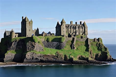 Premium AI Image | Dunluce Castle