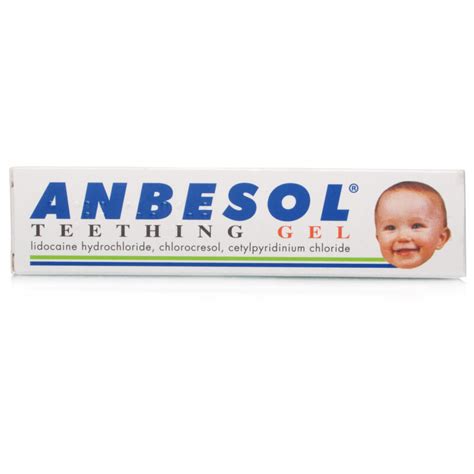 Anbesol Teething Gel 10g for Baby | Chemist Direct