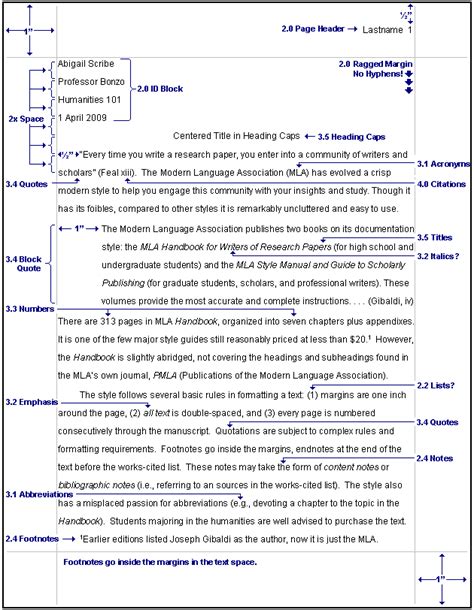 Mla Footnote Format Example | sexiezpix Web Porn