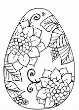 Printable Pysanky Coloring Pages sketch template