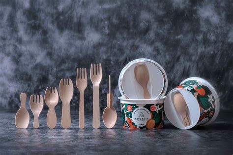 Tucker Packaging Sustainable Wooden Cutlery — Tucker Packaging