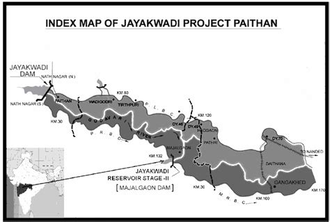 Location of jayakwadi reservoir stage-II. | Download Scientific Diagram