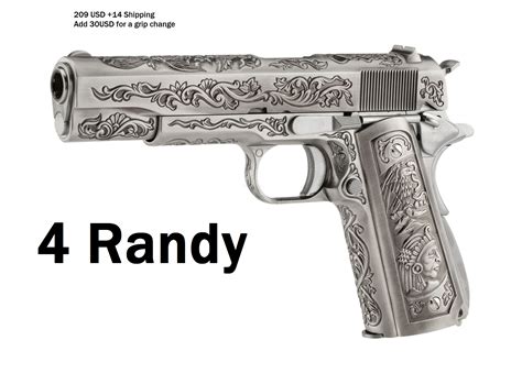 Custom Engraved 1911 - The United States Replica Gun Company