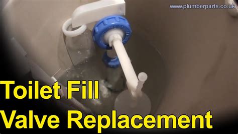 TOILET FILL VALVE CHANGE - Plumbing Tips - YouTube