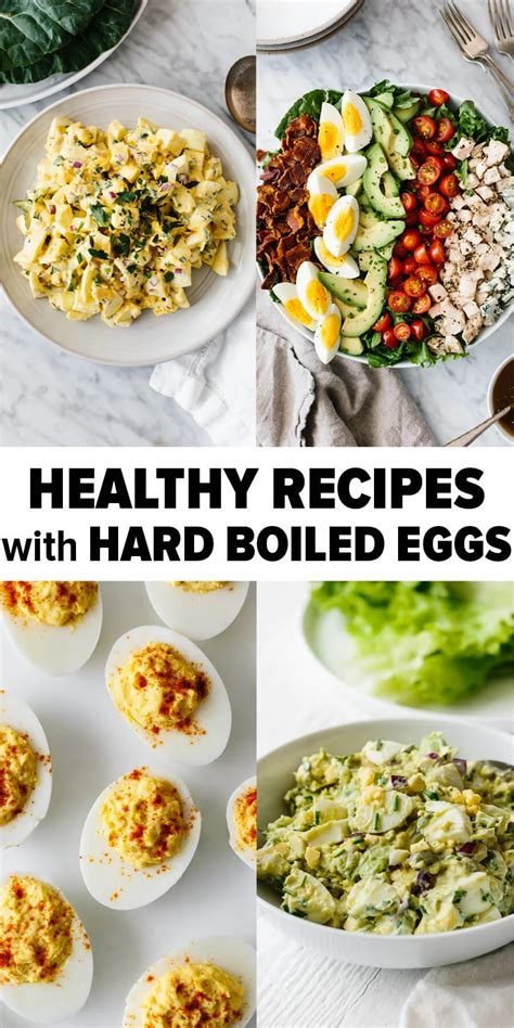 4 Healthy Recipes to Make with Hard Boiled Eggs - Downshiftology