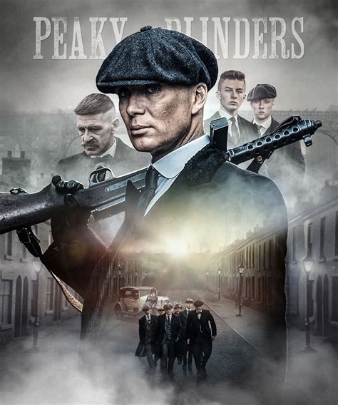 Peaky Blinders poster compositing on Behance